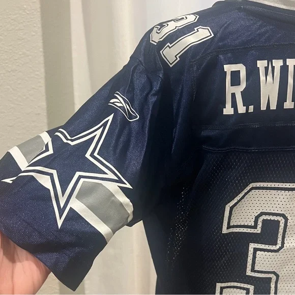 Reebok NFL Navy Blue Cowboys Jersey - Picture 7 of 10
